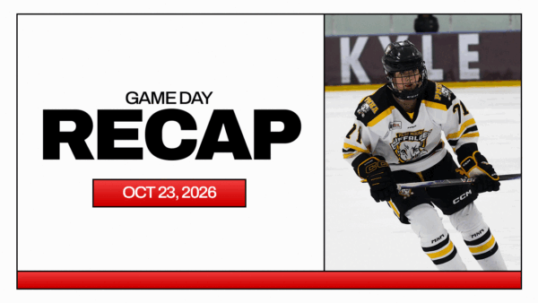 GAME DAY RECAP: October 23, 2026