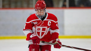Cristall Signs with Washington Capitals - Canadian Sport School Hockey  League