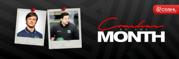 CSSHL Coaches of the Month: March