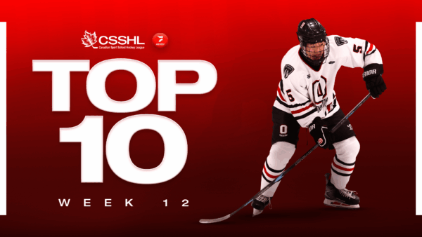 CSSHL Top 10  | Week 12 (Dec 3-7, 2025)