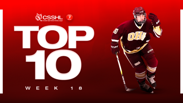 CSSHL Top 10  | Week 18 (Jan 29 – Feb 2, 2026)