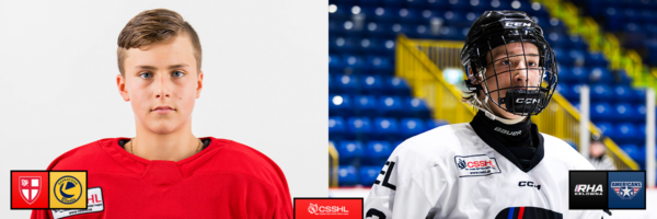 Martinuik & Sadovia Sign in WHL