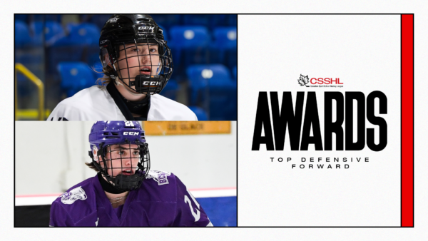 2025/26 CSSHL Top Defensive Forward Award Winners