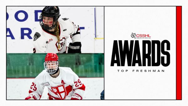 2025/26 CSSHL Top Freshman Award Winners