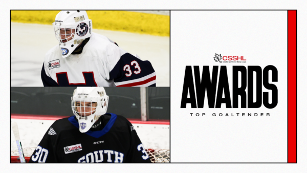 2025/26 CSSHL Top Goaltender Award Winners