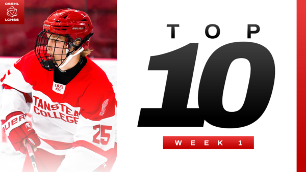 CSSHL Top 10: Week 1 (Sept 16-21, 2026)